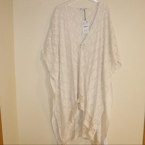 Zara Beige poncho (summer)